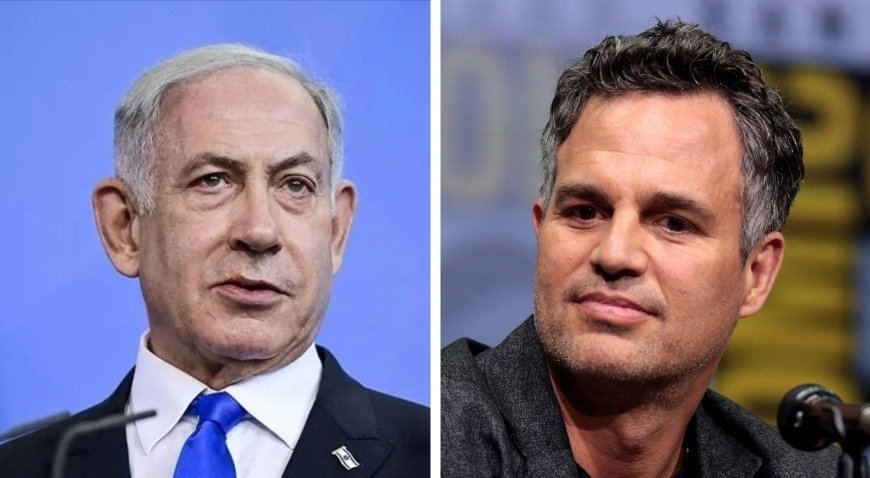 Mark Ruffalo'dan Netanyahu'ya çok sert sözler! 'Sen manyak bir katilsin'