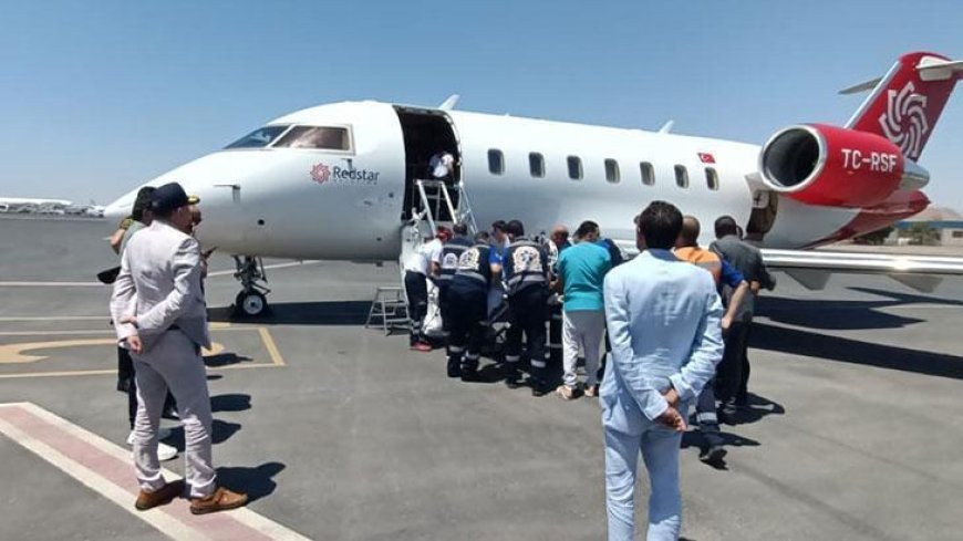 Mısır'da trafik kazası geçiren 3 Türk vatandaşı Türkiye'ye getirildi