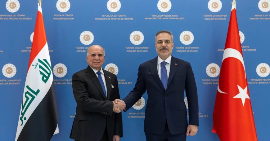 Dışişleri Bakanı Fidan, Irak Dışişleri Bakanı Hüseyin ile Ankara'da görüştü