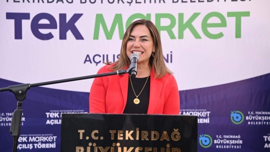 Başkan Yüceer: Yıl sonuna kadar 11 ilçede TEK Market açmayı planlıyoruz
