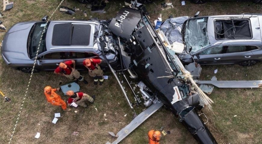 Arjantin'de korkunç helikopter kazası! Çok sayıda can kaybı var