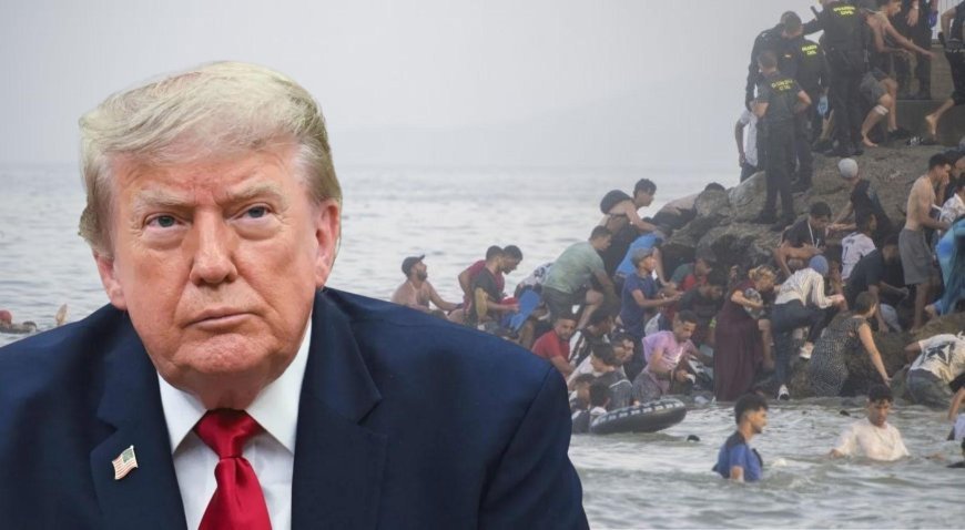 Trump'tan İspanya-Fas göçmen krizine yönelik açıklama! 'Bu görüntüyü aklınızda tutun'