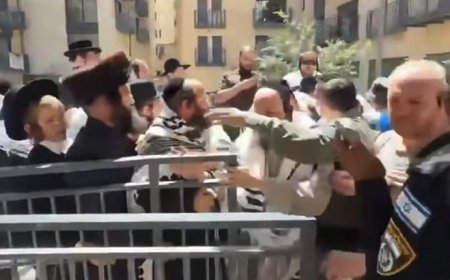 İsrail'de Haredilerden kafeye saldırı! 'Çalışmak yasak'
