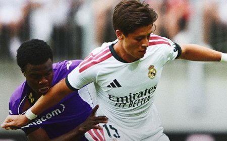 Real Madrid 2-2 Fiorentina (Hazırlık Maçı) Arda Güler...