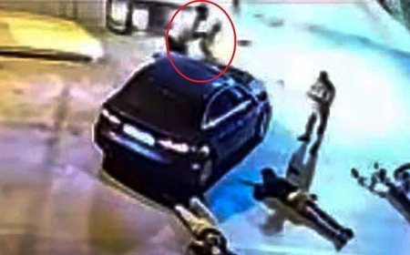 Çarptığı yaralıları ezip kaçan sürücü yakalandı! Kaputuna düşen çocuğu indirip yola devam etti