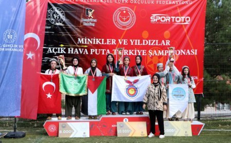 Kütahya'da Açık Hava Puta Türkiye Şampiyonası madalya töreniyle sona erdi