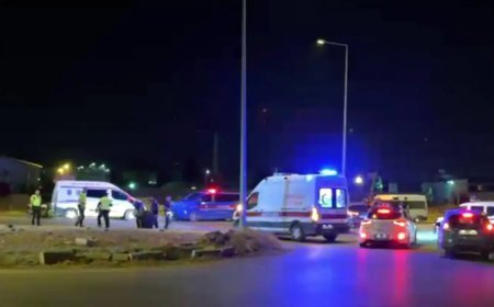 Düğün konvoyunda gelin ve damadın yakınları çatıştı