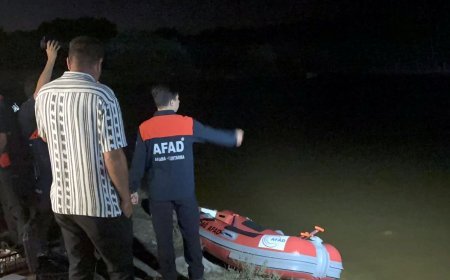 Serinlemek için girdiği gölde kayboldu