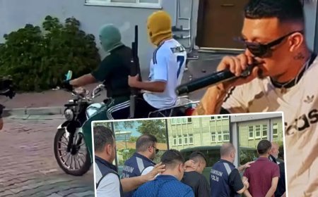 Rapçi Keskin'e klipte silah kullanma gözaltısı
