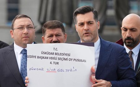 AK Parti'den Üsküdar Belediyesi Başkan Vekilliği seçimi için suç duyurusu
