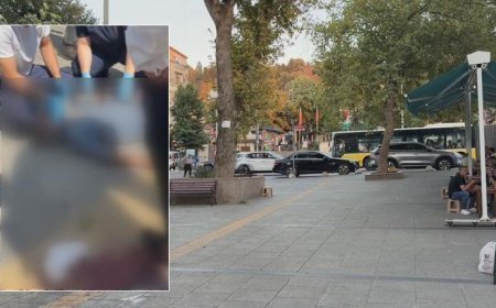 Beykoz'da dehşet anları! Parkta başlayan tartışma cami önünde cinayetle bitti