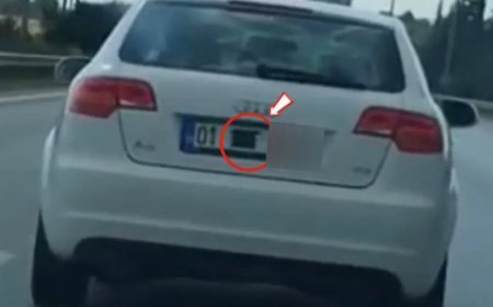 Otoyolda plaka gizleyerek seyreden araca 140 bin TL ceza
