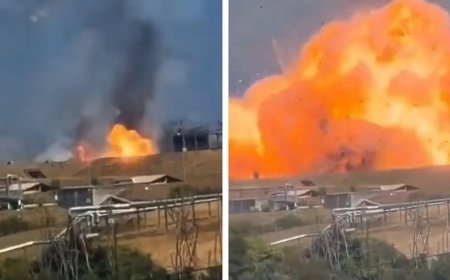 İtalya'da mühimmat fabrikasında şiddetli patlama