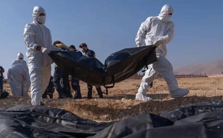 Suriye'de bir toplu mezar daha! İki noktada insan kalıntıları bulundu