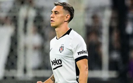 Leandro Trossard ilk kez Beşiktaş formasını giydi!