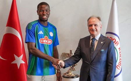 Çaykur Rizespor, Moussa Diakite'yi renklerine bağladı!
