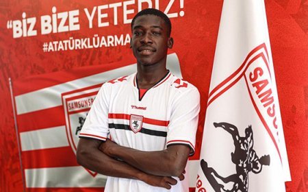 Samsunspor, Mbaitoloum Daniel ile 5 yıllık sözleşme imzaladı