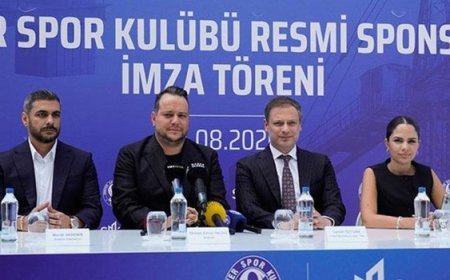 Sarıyer'e yeni sponsor! İmzalar atıldı