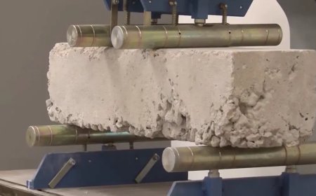 Karot örnekleri böyle test ediliyor