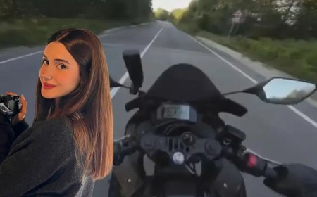 Fenomen Ceyda Yakova'nın öldüğü kaza kask kamerasında