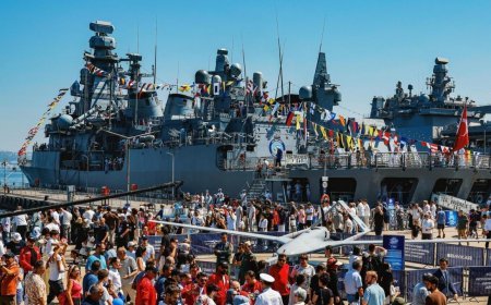 TEKNOFEST Mavi Vatan devam ediyor! Milli teknolojilerden denizde gövde gösterisi