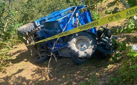 Ordu'da tarım aracı devrildi! 2 kişi öldü, 11 kişi yaralandı