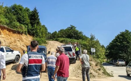 Giresun'da "helikopter düştü" ihbarı ekipleri harekete geçirdi