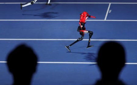 Usain Bolt’un rekorunu geçti: Robot 100 metreyi 9,32 saniyede koştu
