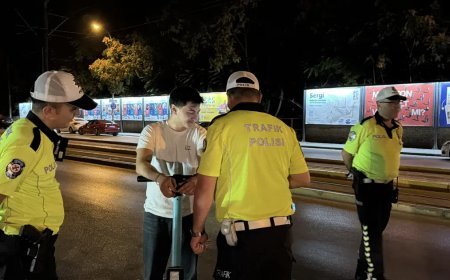 Alkollü elektrikli skuter sürücüsüne 25 bin lira ceza kesildi