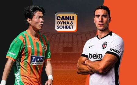 Beşiktaş, Alanyaspor'a konuk oluyor! Maçın heyecanı Misli'de