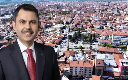 Bakan Kurum yenilenen Çorum Tarihi Kent Meydanı’ndan görüntüler paylaştı