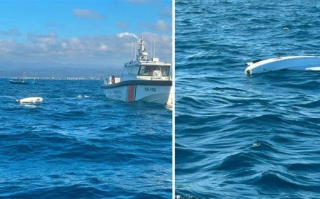Karasu'da balık tutmak için açıldılar, dron buldular