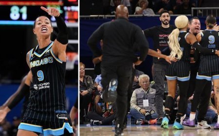 FETÖ'cü firari Enes Kanter WNBA maçında salondan kovuldu!