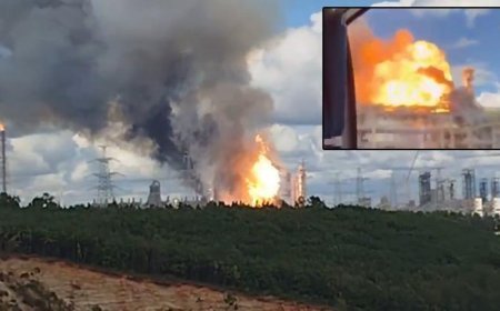 Rusya'da kimya kompleksinde yangın! 1 ölü, 100'den fazla yaralı