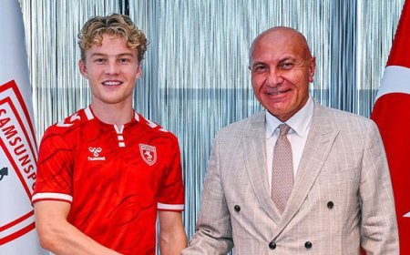 Samsunspor Oskar Ohlenschlaeger'i transfer etti