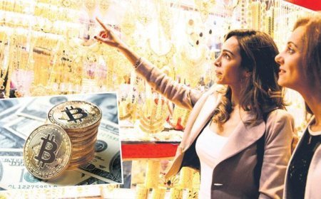 Altın riskle parladı Bitcoin iştahı arttı