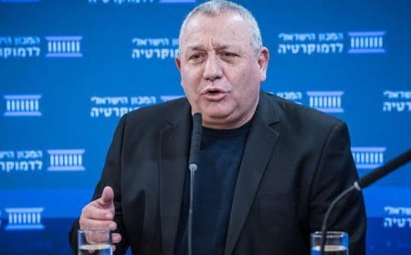 Netanyahu'nun seçimdeki en büyük rakibinden İsrail-Filistin meselesinde iki devletli çözüme dair ilk açıklama!