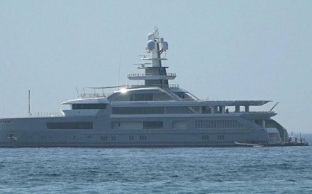 250 milyon dolarlık mega yat Kuşadası’na demirledi