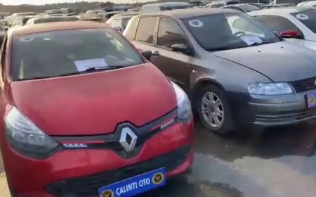 Hasarlı araçların şasi numaralarıyla ‘change’ yaptılar. 13 gözaltı