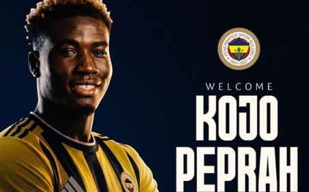 Fenerbahçe, Kojo Peprah Oppong transferini duyurdu!