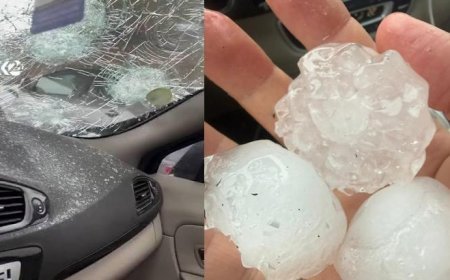 Fransa'da 44 bölgede turuncu alarm! 'Tenis topu büyüklüğünde'