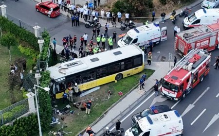 Zeytinburnu'ndaki İETT otobüsü kazasında tutuklama