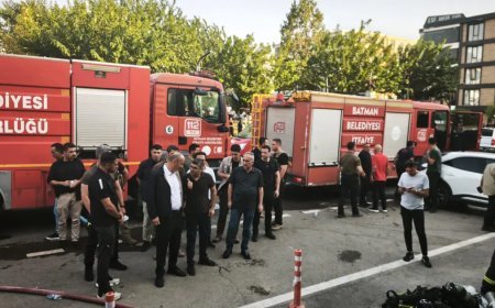 Batman'da spor salonunda çıkan yangında 2 kişi öldü, 10 kişi yaralandı