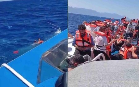 Girne açıklarındaki gemi faciasında dehşet anları! 'Kapıları üzerimize kilitlediler'