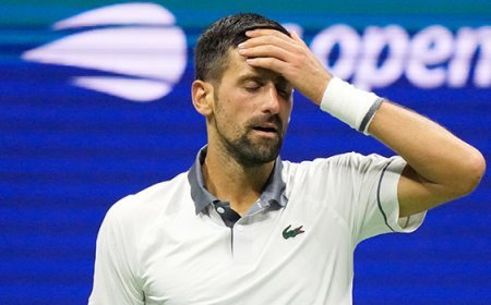 ABD Açık'ta büyük şok: Novak Djokovic ilk turda veda etti!