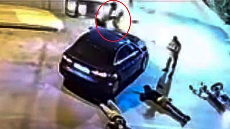 Çarptığı yaralıları ezip kaçan sürücü yakalandı! Kaputuna düşen çocuğu indirip yola devam etti