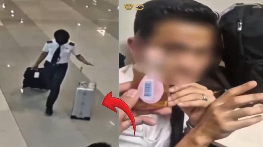 Havacılık tarihine geçecek skandal! Malezyalı pilot havalimanında valiz dolusu uyuşturucuyla yakalandı; idrar testi de pozitif çıktı