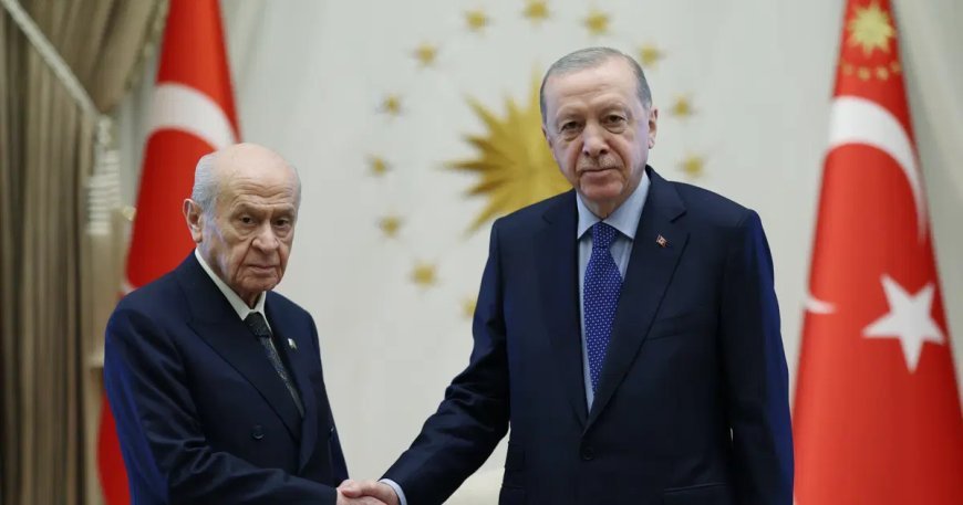 Cumhurbaşkanı Erdoğan, Devlet Bahçeli ile görüştü