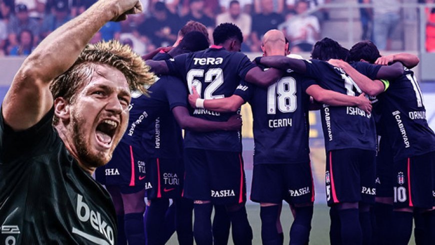 Beşiktaş 100. zaferi Çek'ti aldı!