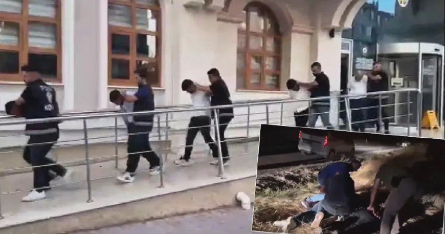 Kar maskeli milyonluk soygun ters kelepçeyle bitti